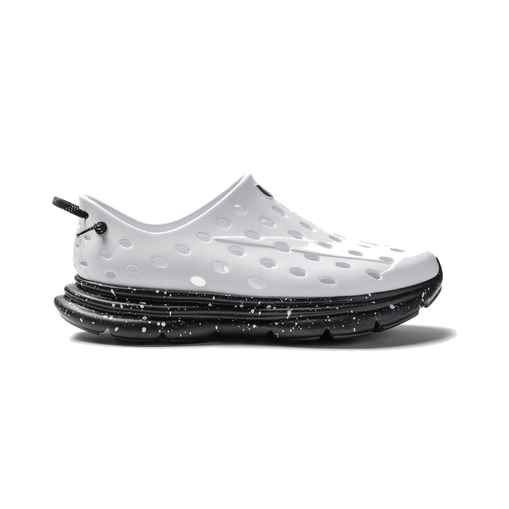 KANE Revive White-Black Speckle running shoe