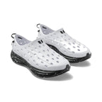 KANE Revive White-Black Speckle running shoe