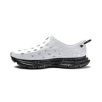 KANE Revive White-Black Speckle running shoe