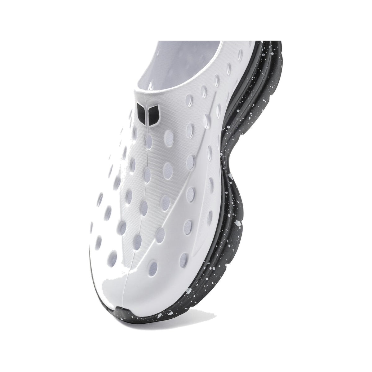KANE Revive White-Black Speckle running shoe