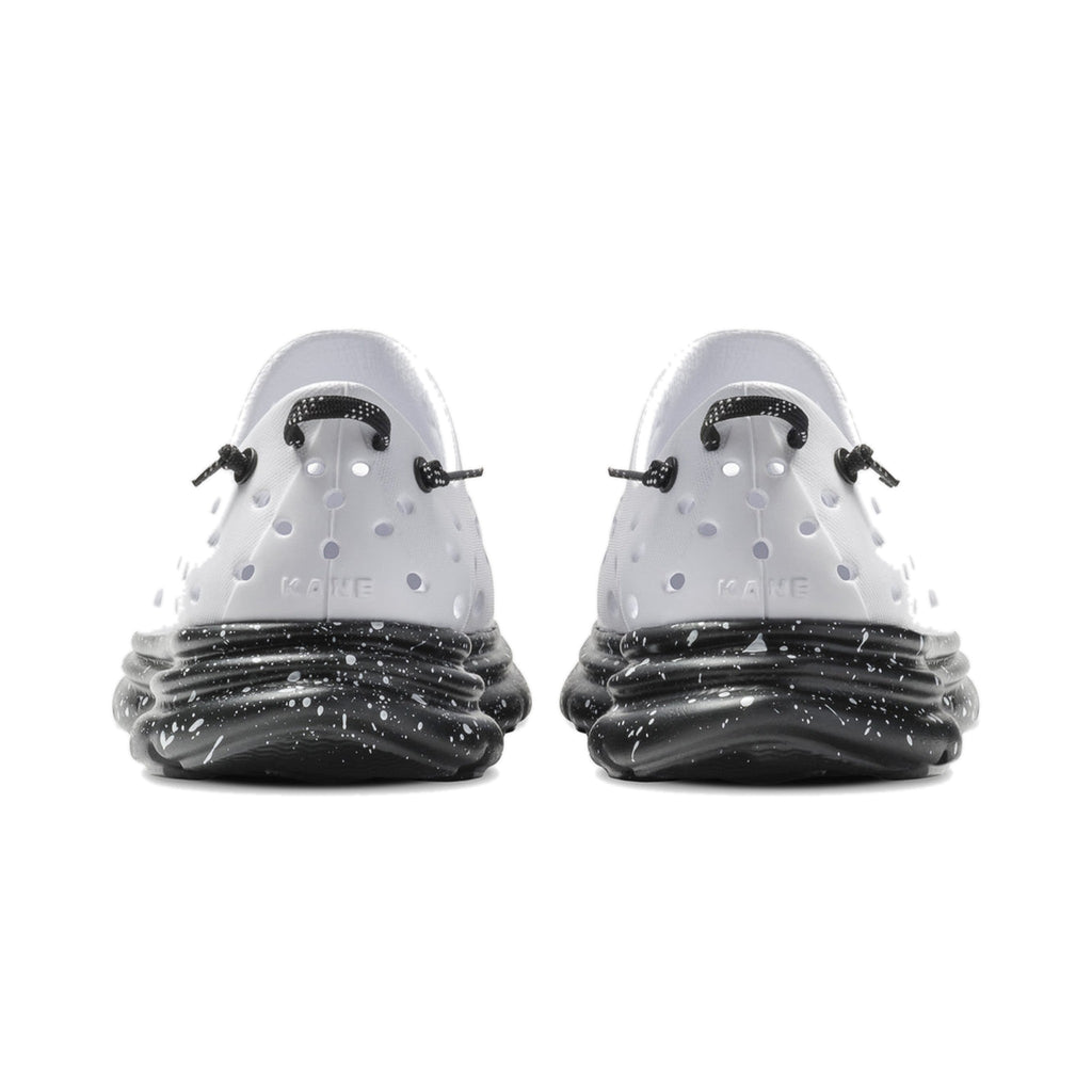 KANE Revive White-Black Speckle running shoe