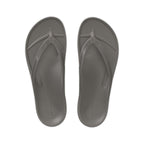 LightFeet ReVive Arch Support Thong Coastal Grey recovery shoe