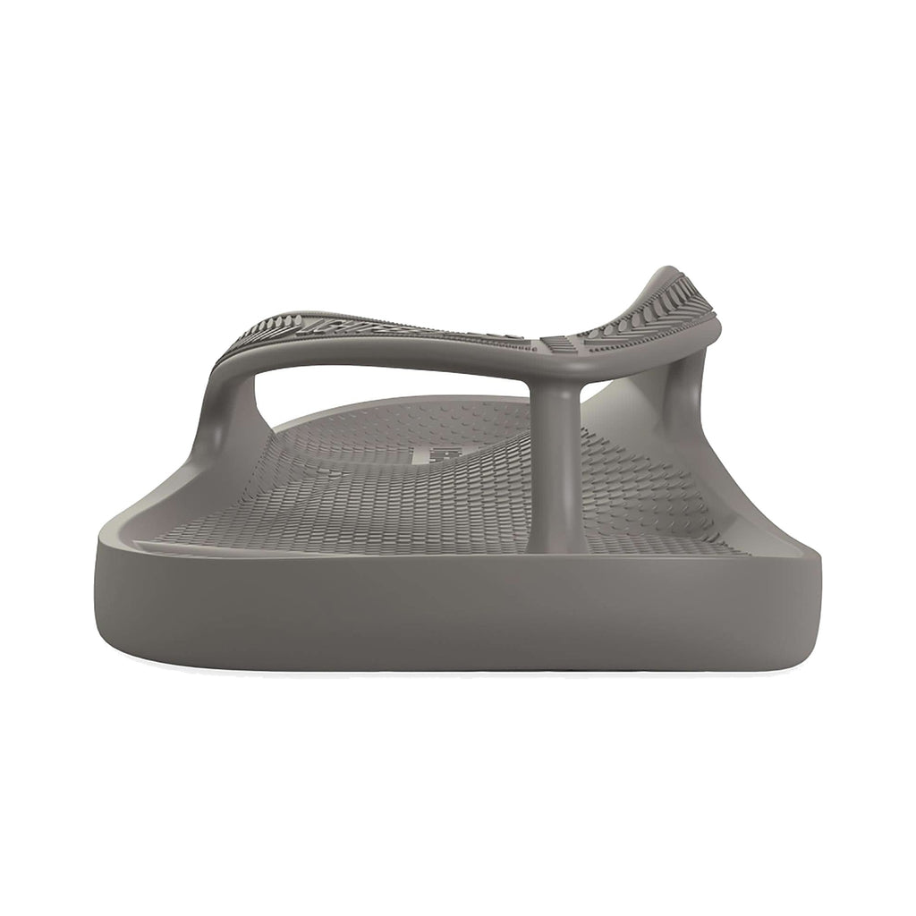 LightFeet ReVive Arch Support Thong Coastal Grey recovery shoe
