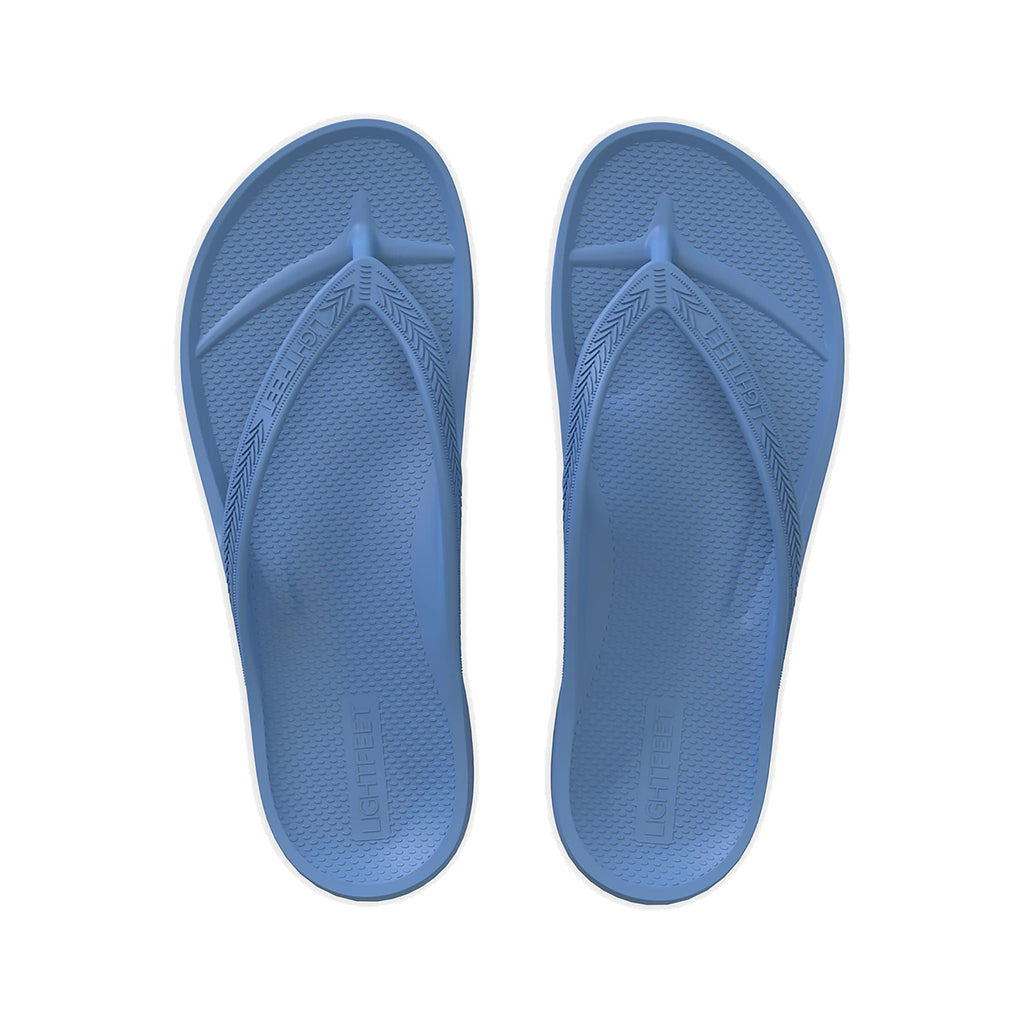 LightFeet ReVive Arch Support Thong Denim recovery shoe
