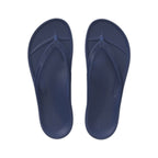 LightFeet ReVive Arch Support Thong Navy Blue recovery shoe