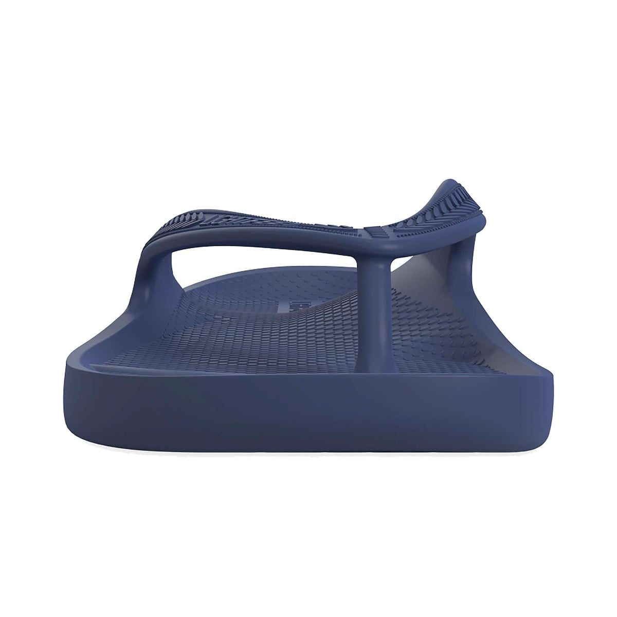 LightFeet ReVive Arch Support Thong Navy Blue recovery shoe