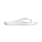 LightFeet ReVive Arch Support Thong White recovery shoe