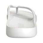 LightFeet ReVive Arch Support Thong White recovery shoe