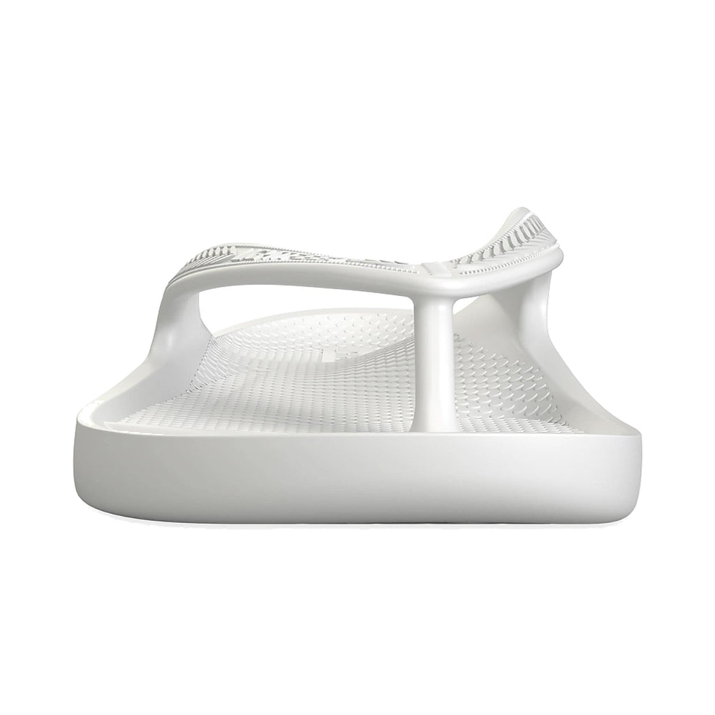 LightFeet ReVive Arch Support Thong White recovery shoe