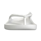 LightFeet ReVive Arch Support Thong White recovery shoe