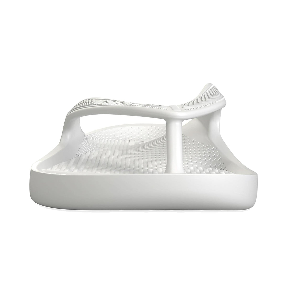 LightFeet ReVive Arch Support Thong White recovery shoe