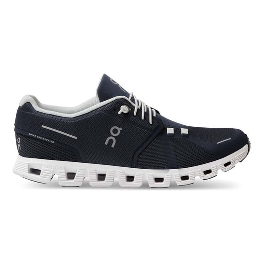 On Cloud 5 Mens Shoe- Midnight/White