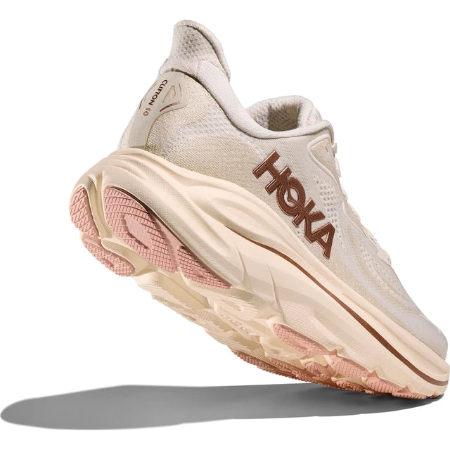 Women's - HOKA Clifton 10 - alabaster / rose gold