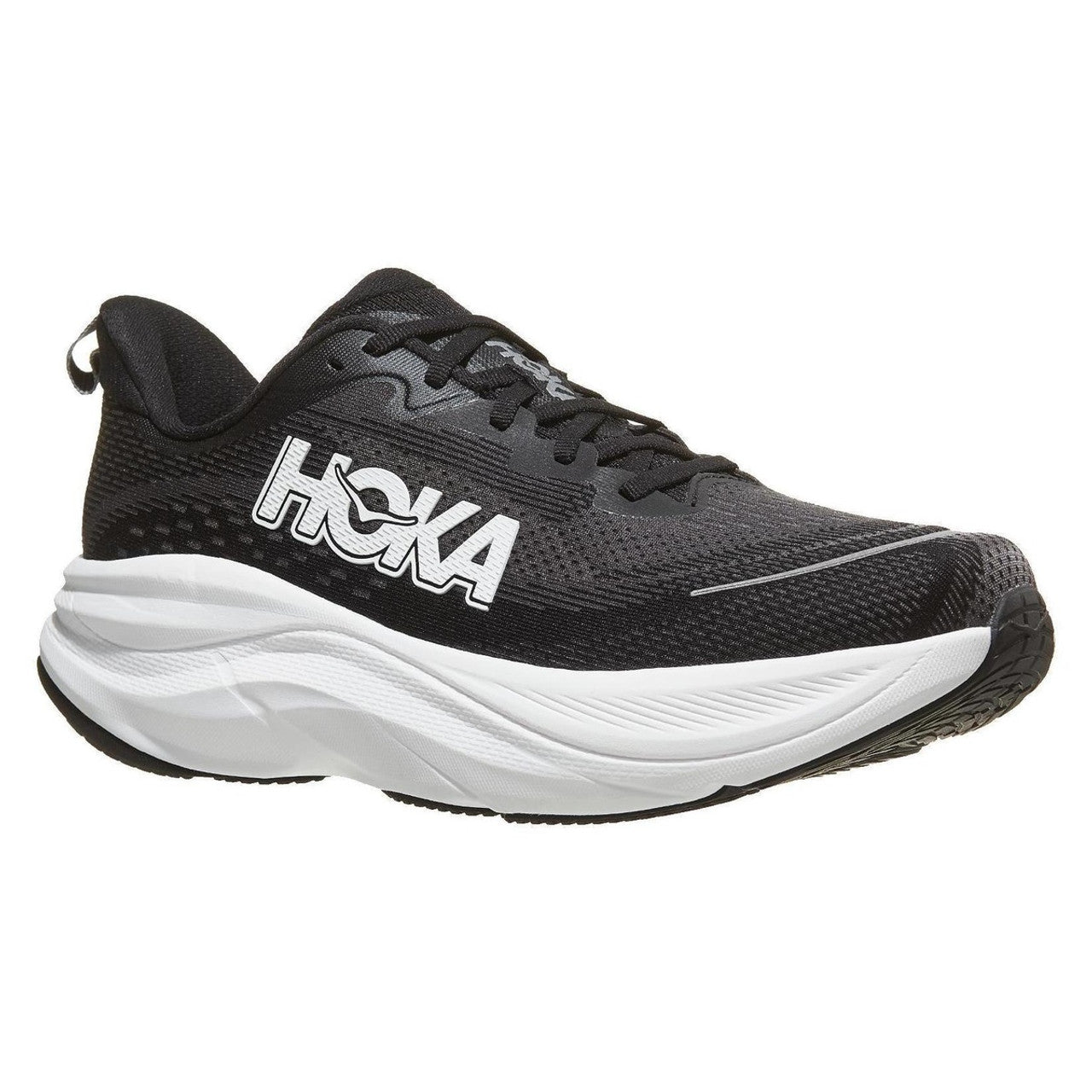 Men's - HOKA Skyflow - Black/White