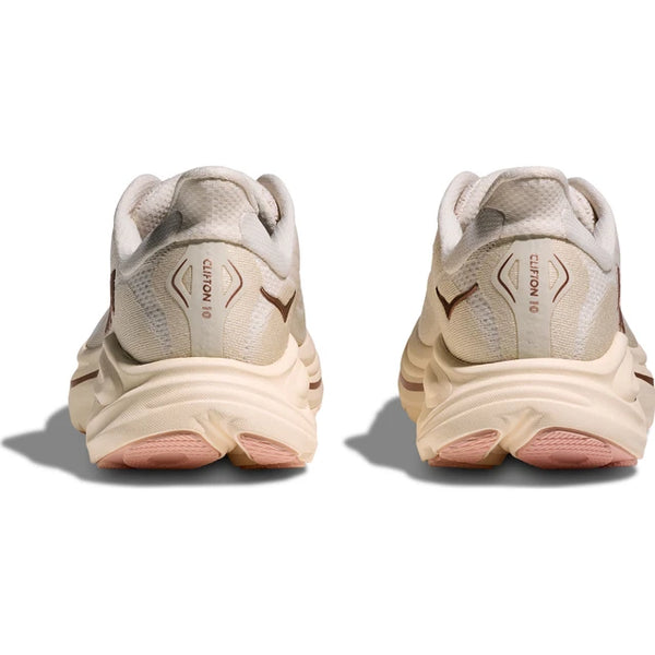 Women's - HOKA Clifton 10 - alabaster / rose gold