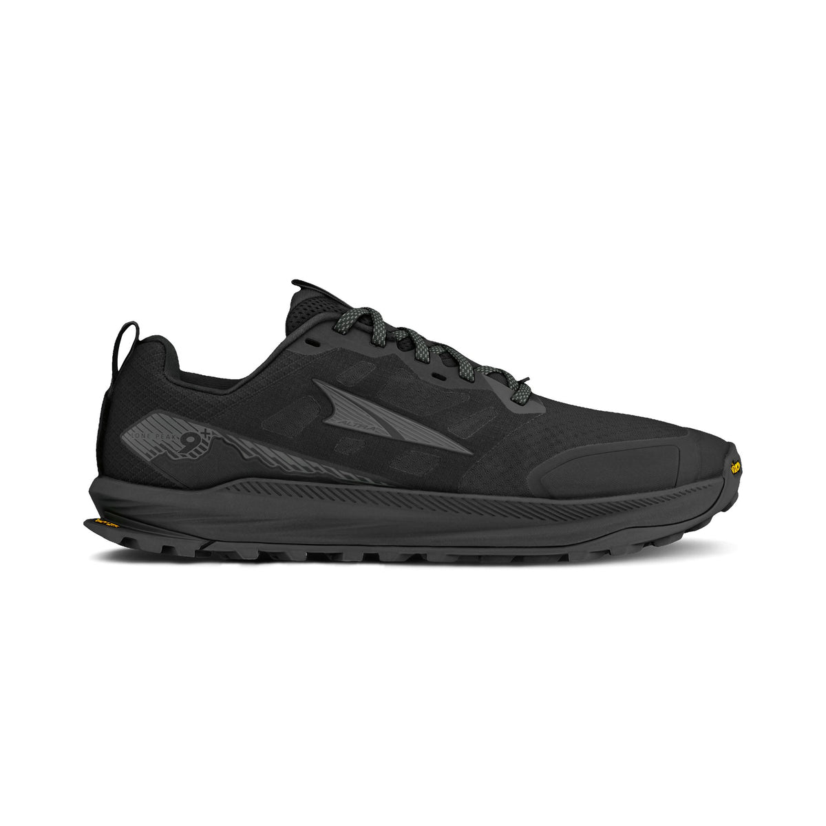Men's Altra Lone Peak 9+ Black running shoe