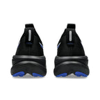 Men's ASICS Gel Nimbus 28 Black-Neon Blue running shoe