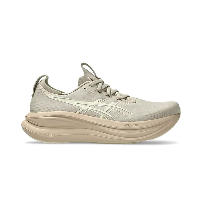 Men's - ASICS Gel Nimbus 28 - Feather Grey/Cream