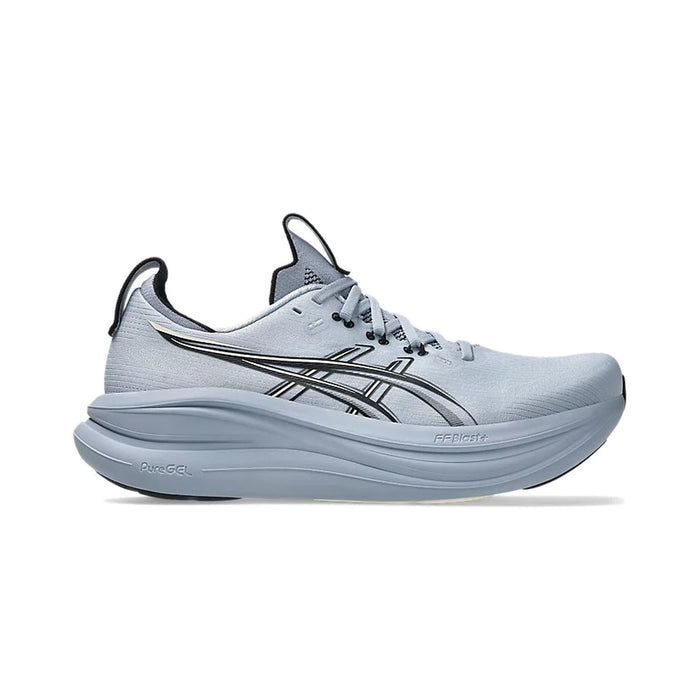 Men's - ASICS Gel Nimbus 28 - Grey Blue/Black