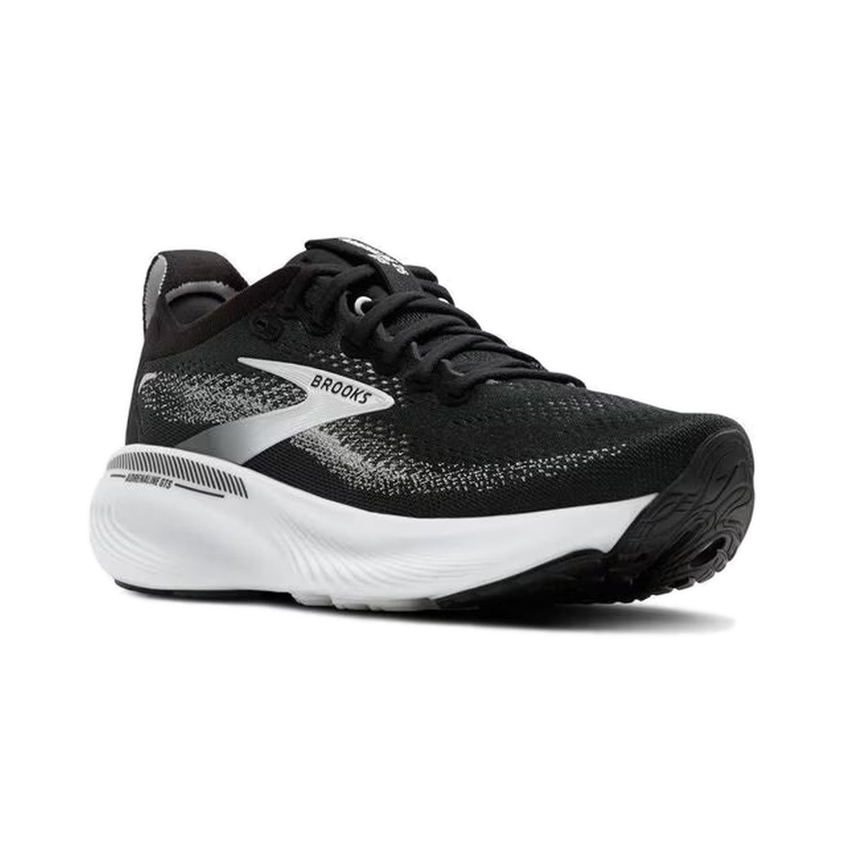 Men's Brooks Adrenaline GTS 25 Black-Grey-White running shoe