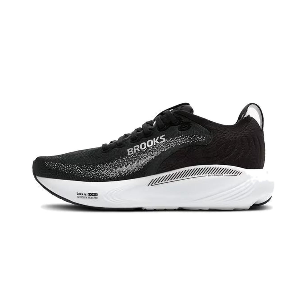 Men's Brooks Adrenaline GTS 25 Black-Grey-White running shoe