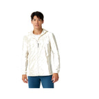 Men's Brooks Canopy Reflective Jacket Wordmark Bone