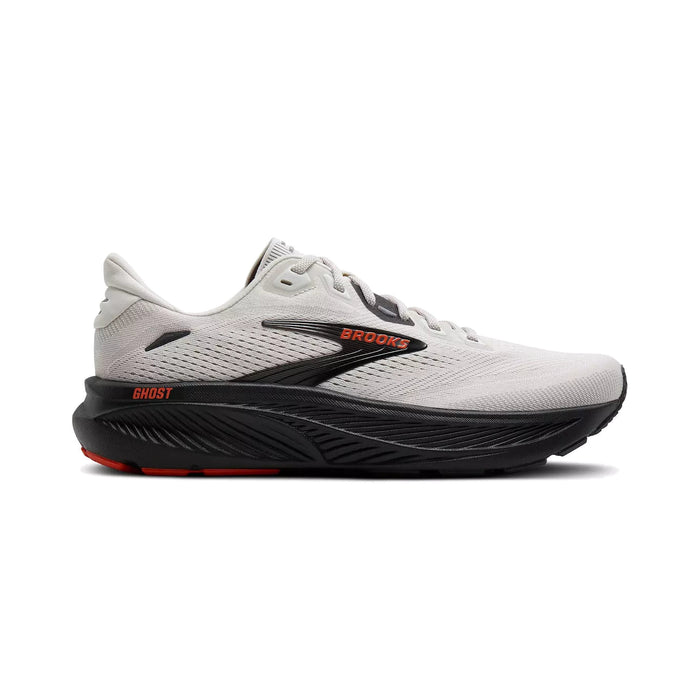 Men's - Brooks Ghost 18 - Coconut/Pearl/Tigerlily