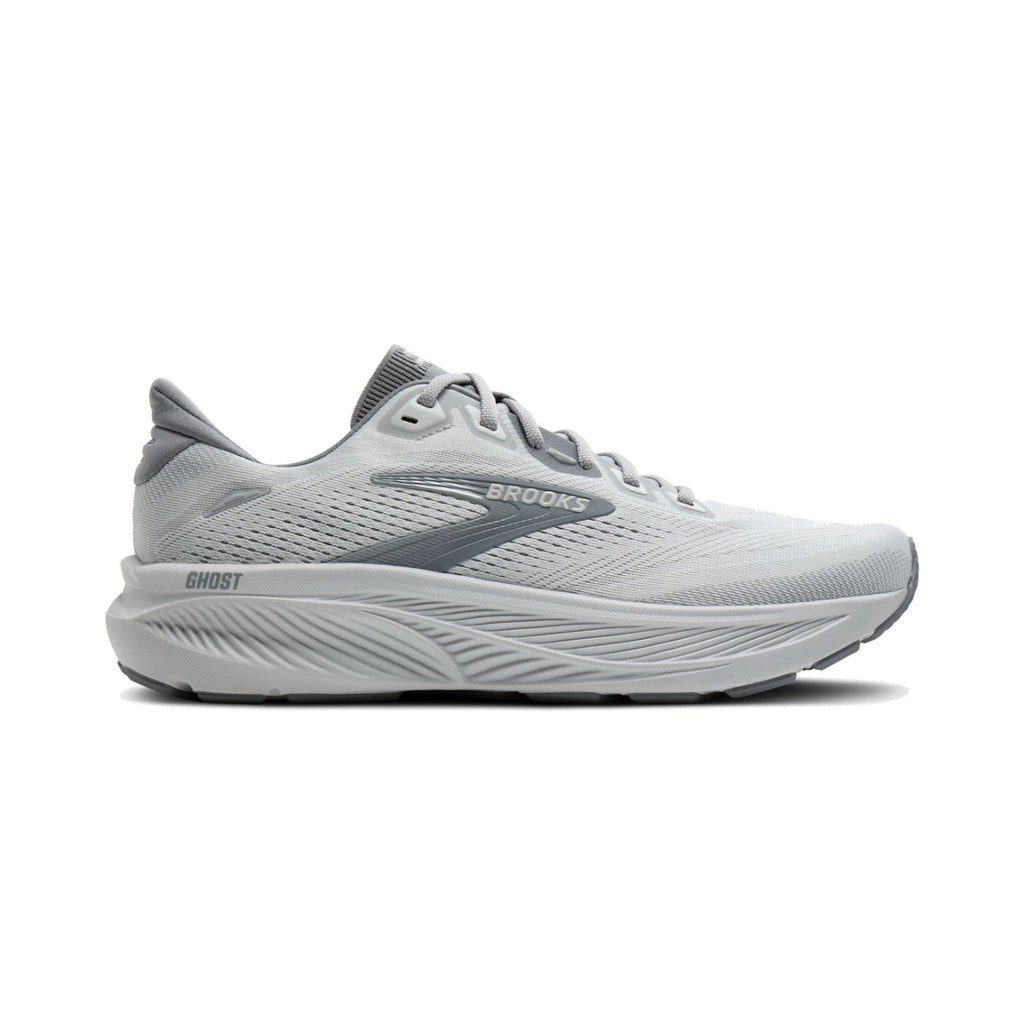 Men's Brooks Ghost 18 Primer Grey-Oyster Mushroom running shoe