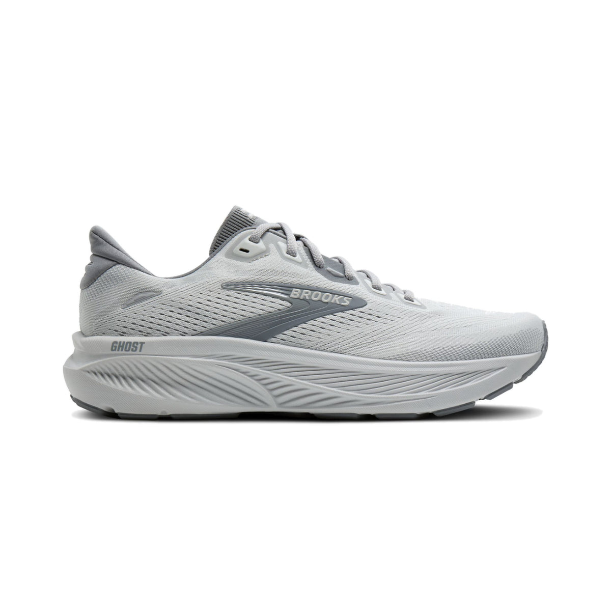 Men's Brooks Ghost 18 Primer Grey-Oyster Mushroom running shoe