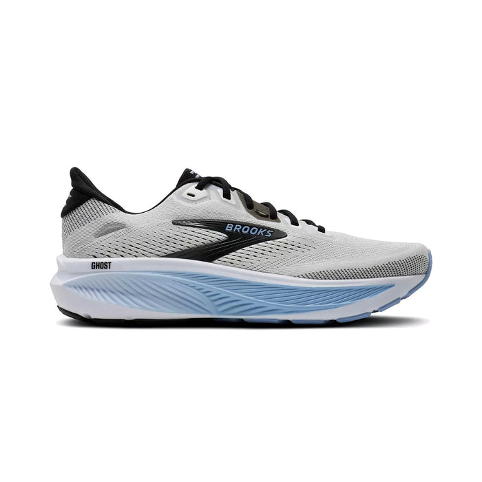 Men's - Brooks Ghost 18 - White/Black/Open Air