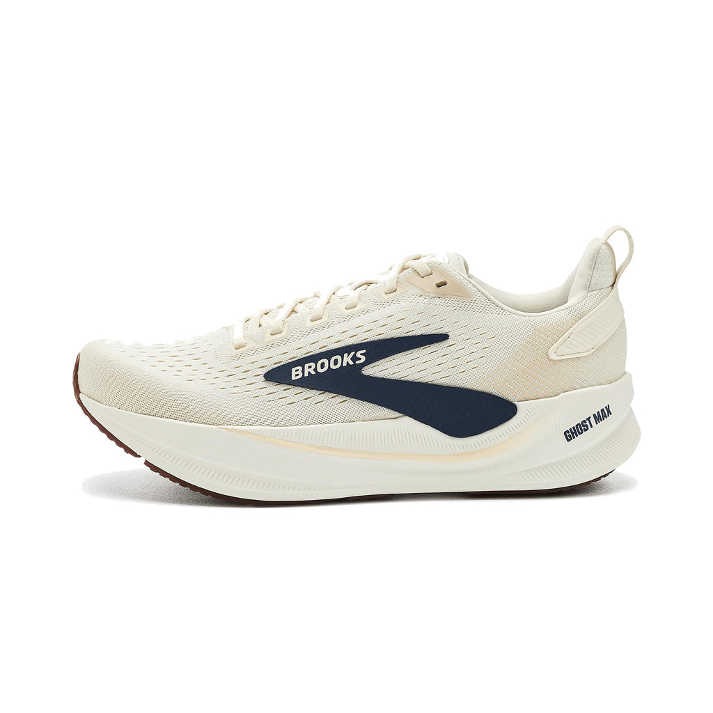 Men's Brooks Ghost Max 4 Arctic Wolf-Navy-Coconut running shoe