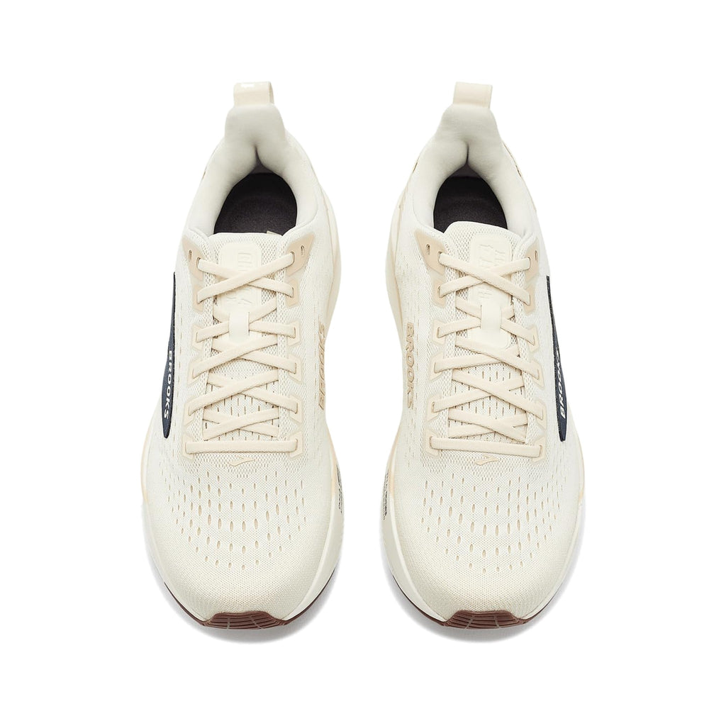 Men's Brooks Ghost Max 4 Arctic Wolf-Navy-Coconut running shoe