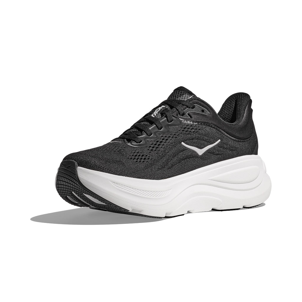 Men's HOKA Bondi 9 Black-White running shoe