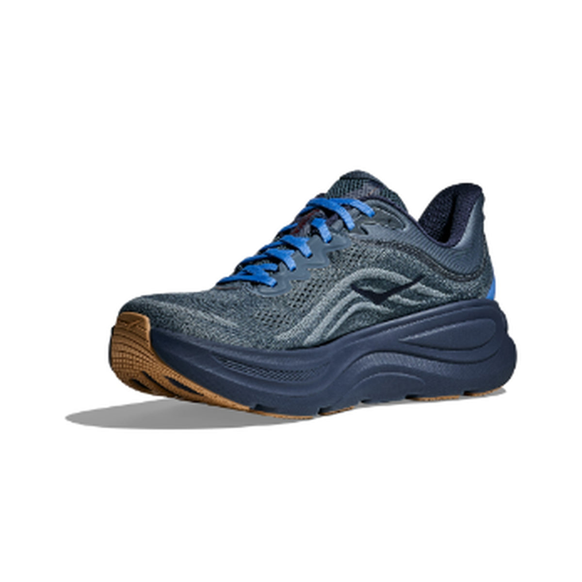 Men's HOKA Bondi 9 Faded Navy-Slate Blue running shoe