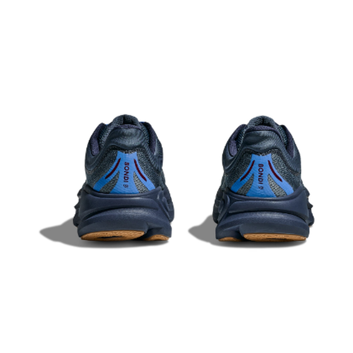 Men's HOKA Bondi 9 Faded Navy-Slate Blue running shoe