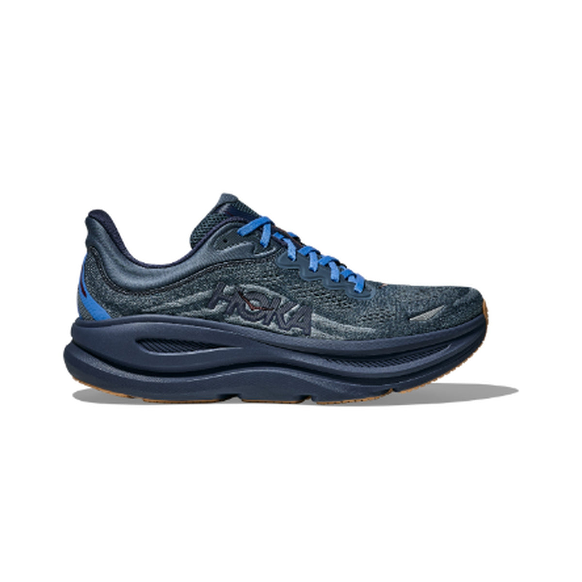 Men's HOKA Bondi 9 FADED NAVY - SLATE BLUE (Wide) running shoe