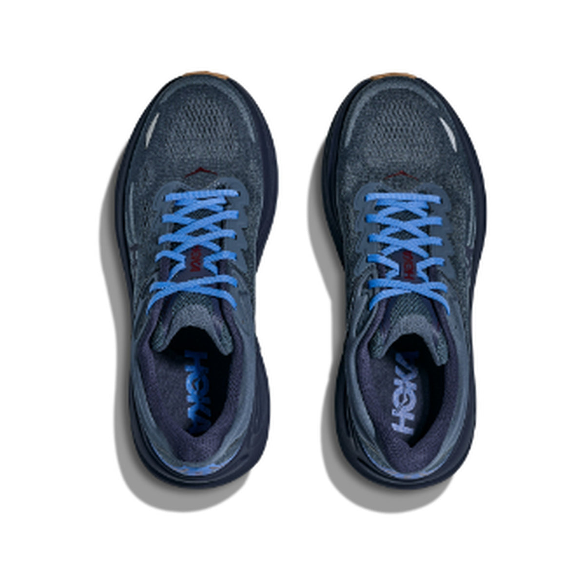 Men's HOKA Bondi 9 FADED NAVY - SLATE BLUE (Wide) running shoe