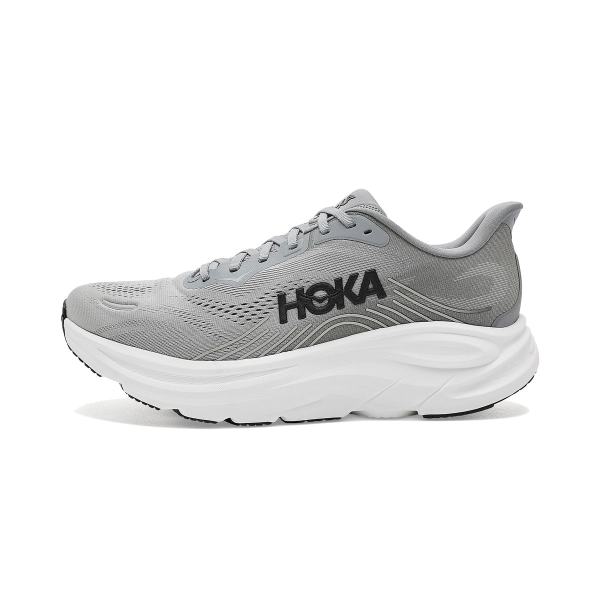 Men's HOKA Clifton 11 Galactic Grey-Stellar Grey running shoe