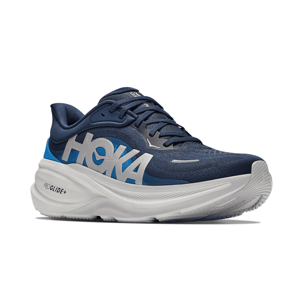 Men's HOKA Clifton PRO varsity navy - soft cobalt running shoe