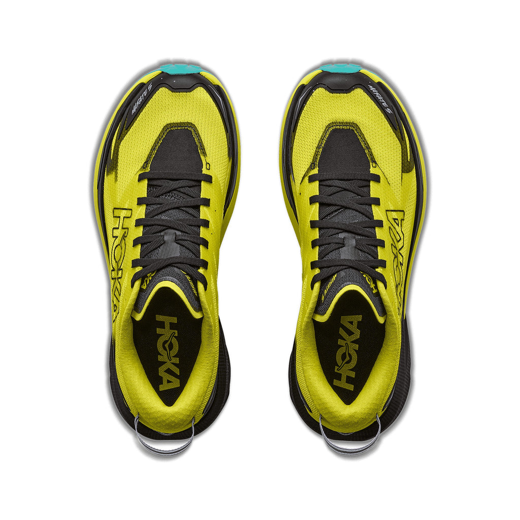 Men's HOKA Mafate 5 BLACK - HOKA CITRUS running shoe