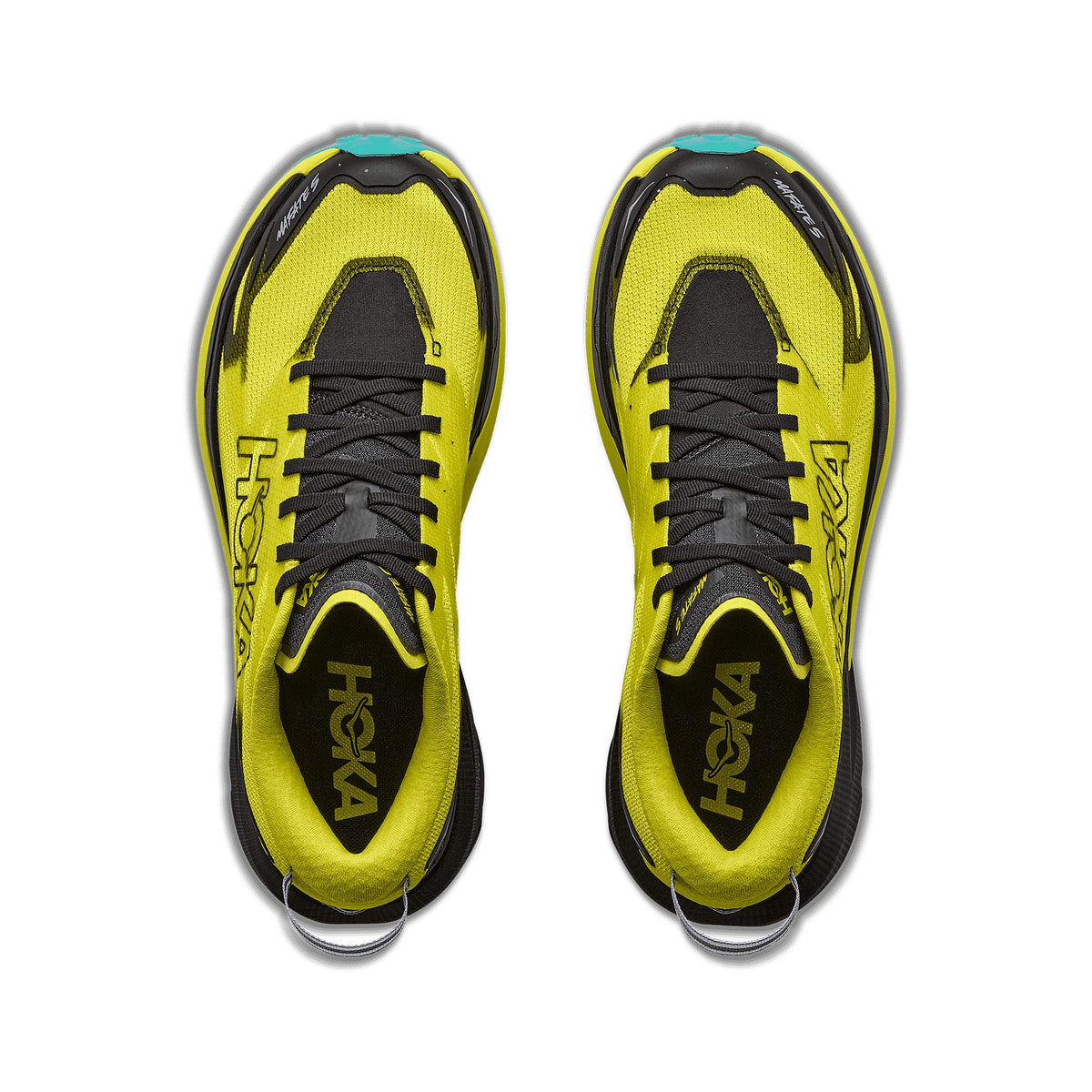 Men's HOKA Mafate 5 BLACK - HOKA CITRUS running shoe