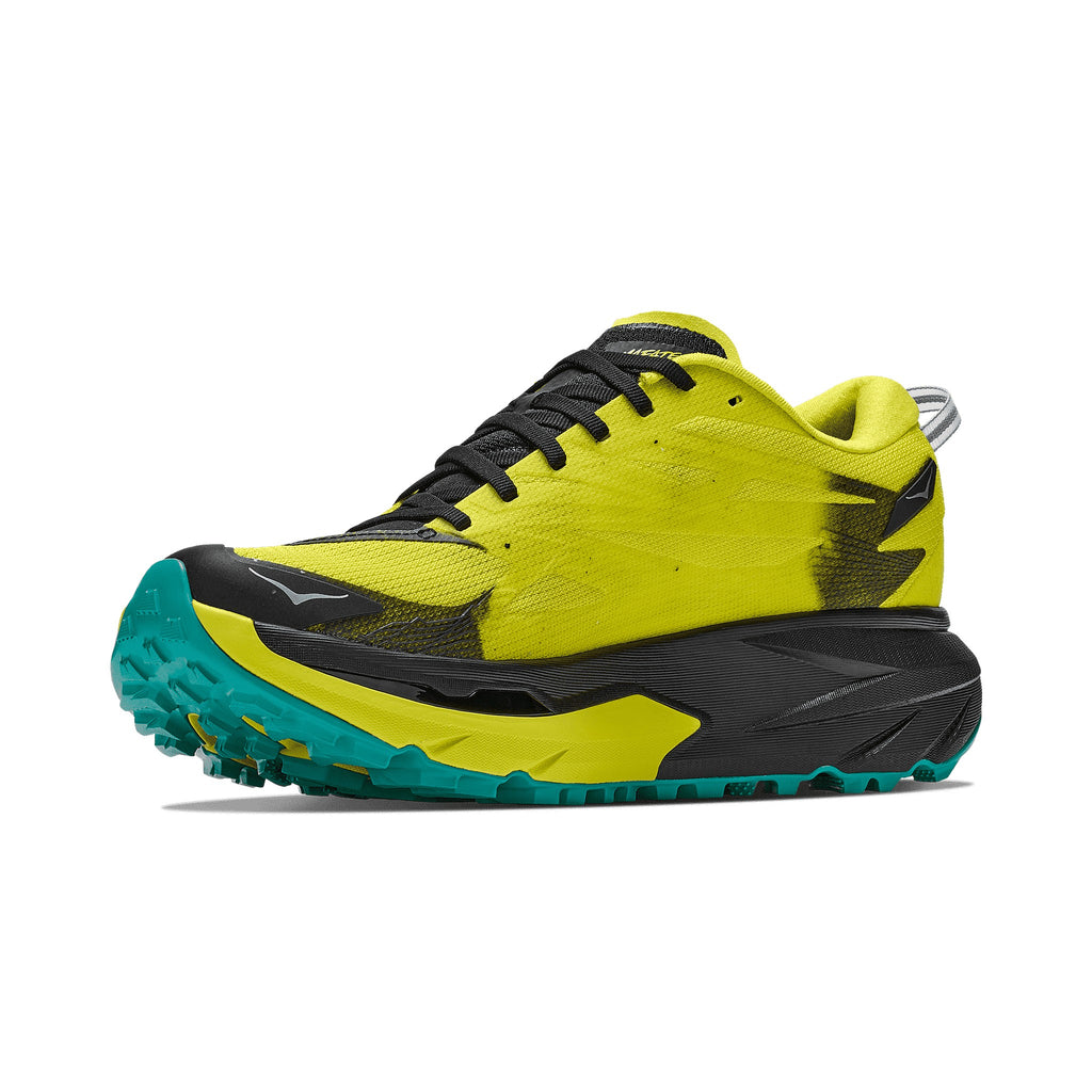 Men's HOKA Mafate 5 BLACK - HOKA CITRUS running shoe