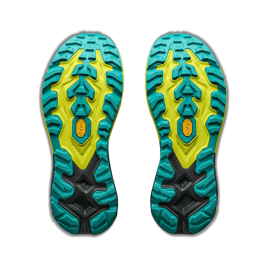 Men's HOKA Mafate 5 BLACK - HOKA CITRUS running shoe