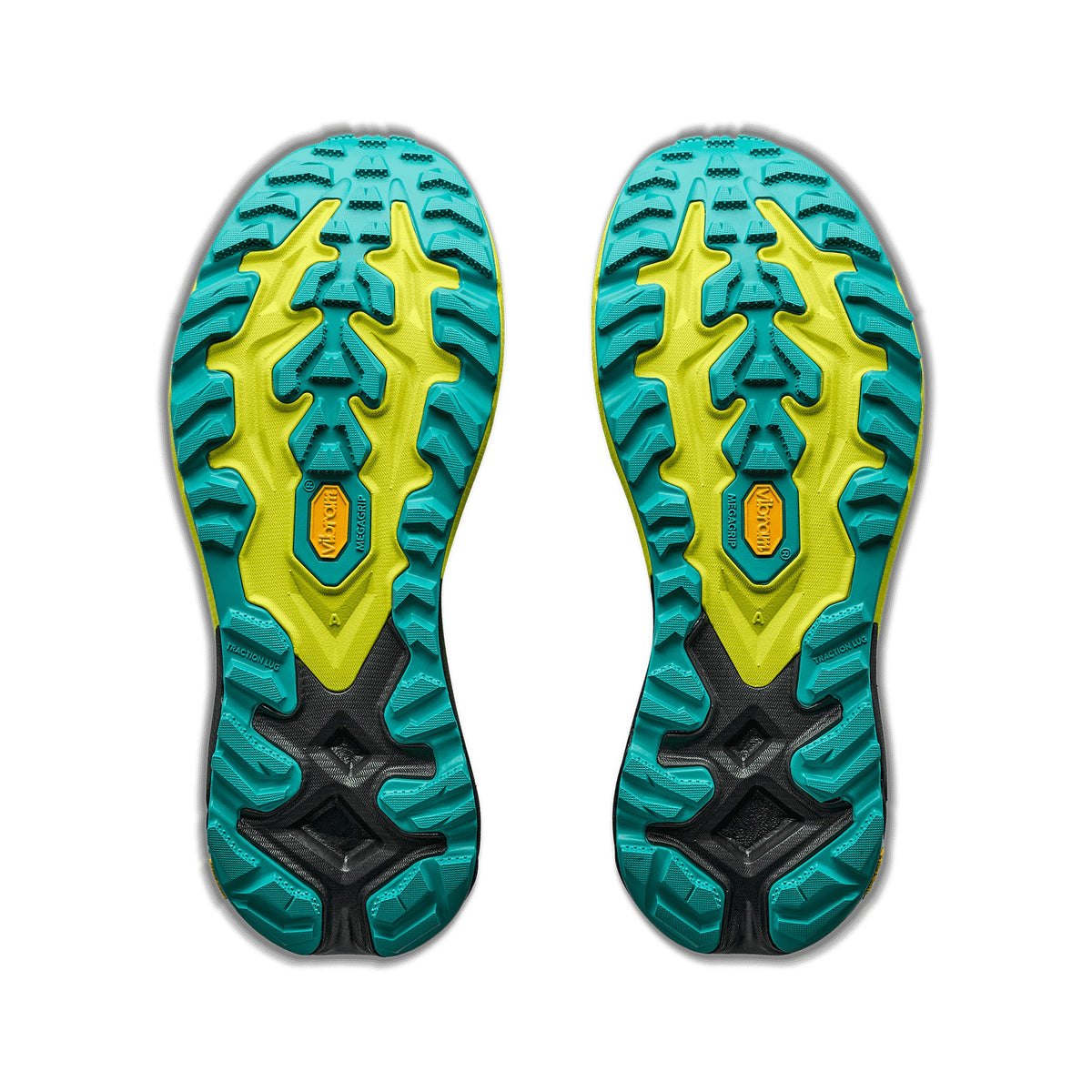 Men's HOKA Mafate 5 BLACK - HOKA CITRUS running shoe