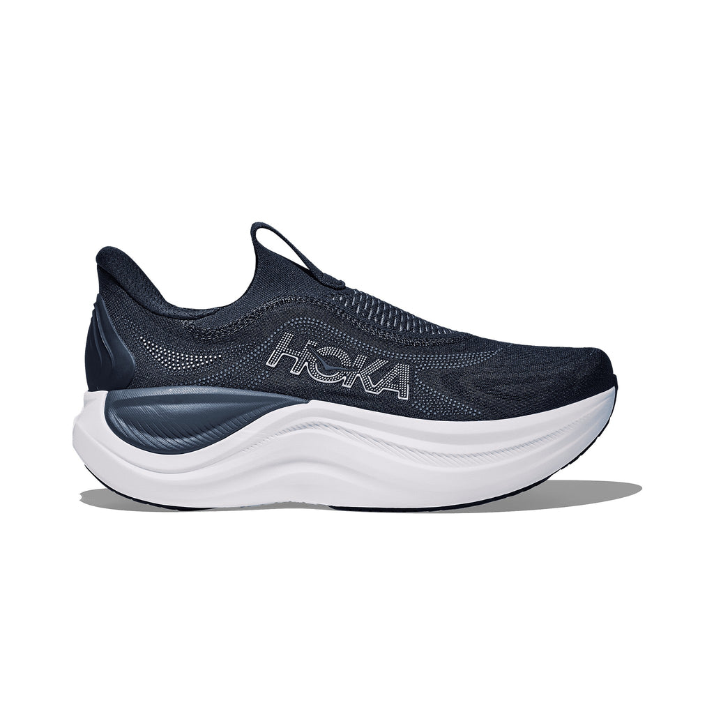 Men's HOKA Skyward Laceless Varsity Navy-White running shoe