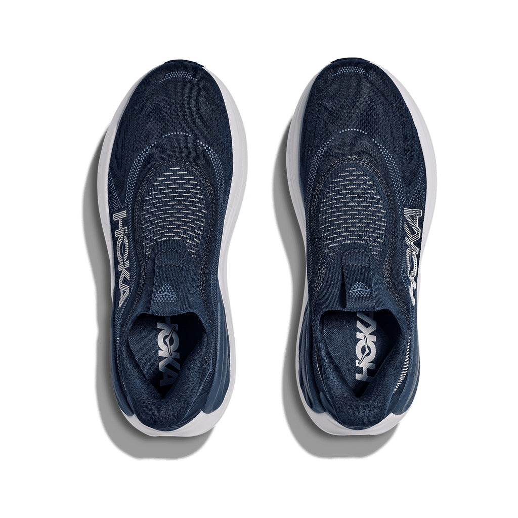 Men's HOKA Skyward Laceless Varsity Navy-White running shoe
