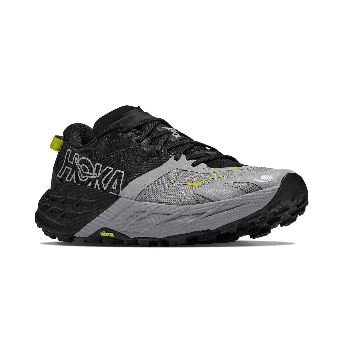 Men's HOKA Speedgoat 7 Black-Stellar Gray running shoe