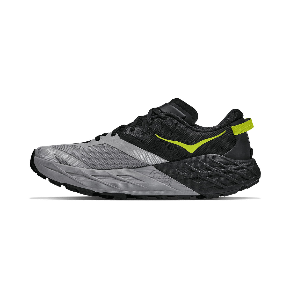 Men's HOKA Speedgoat 7 Black-Stellar Gray running shoe