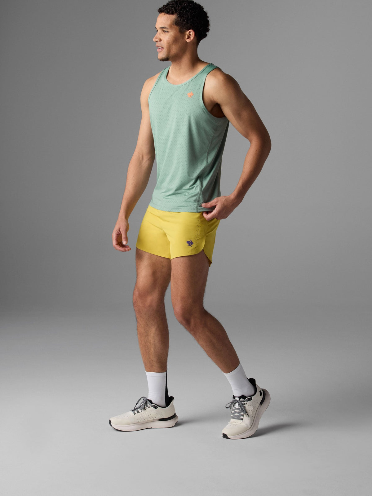 Men's Rabbit Ice Perf Tank Top Iceberg Green