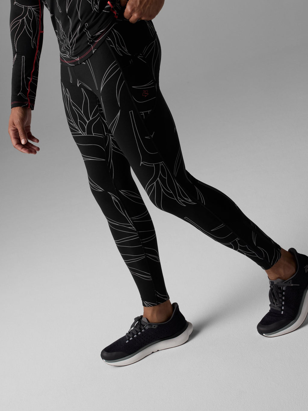 Men's Rabbit Low Light Pocket Tightz Reflective Black